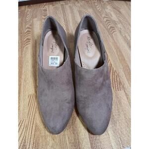 Dexflex Comfort Women's Maureen Beige Shootie Boot Heel Shoes 7.5M